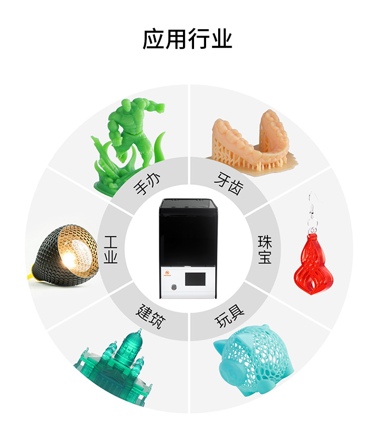 桌面級光固化3D打印機(圖11) 桌面級光固化3D打印機(圖11)